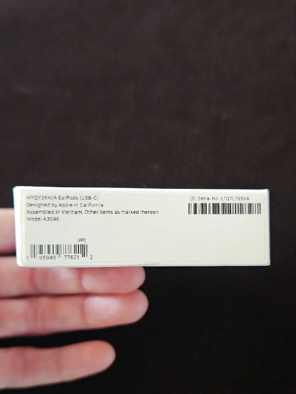 Apple EarPods with USB‑C Connector - White Never Opened